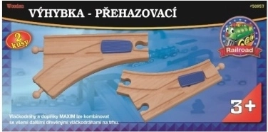 Maxim přehazovací výhybka pro vláčky