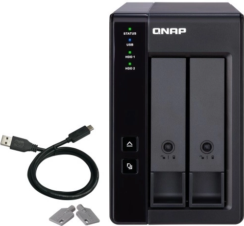 Rozšiřující RAID skříň QNAP TR-002 s USB 3.1 Gen. 2