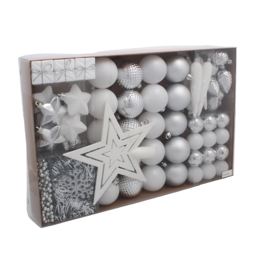 Jednotný vzhled stromku díky kompletní sadě