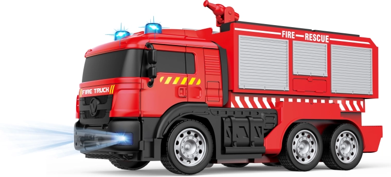 Plynulé RC ovládání a světelné efekty