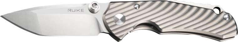 Ruike M671-TZ kapesní nůž 7 cm, titan, šedá