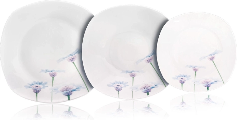 Moderní zaobleně čtvercový tvar