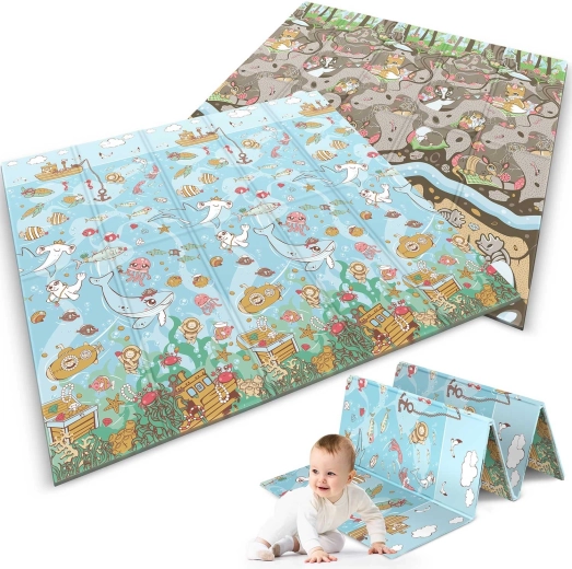 Oboustranný design: oceán a les