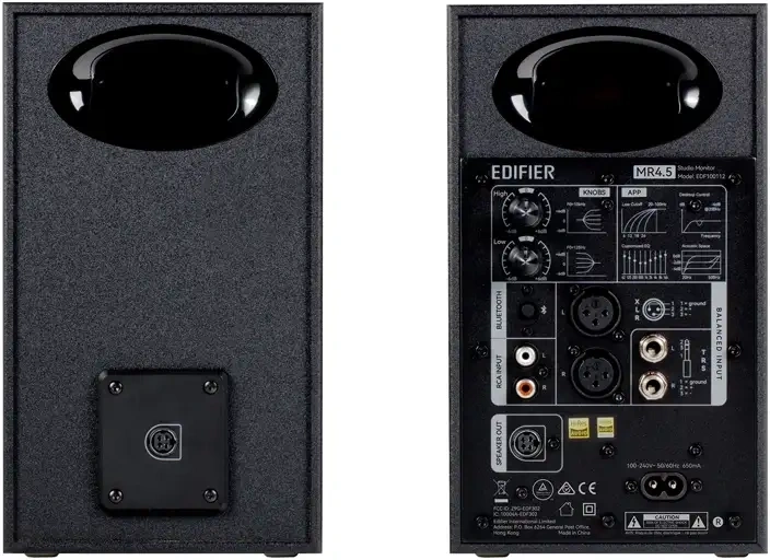 Neutrální studiový zvuk s bi-amp zesílením