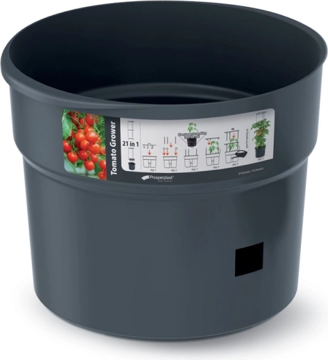 Velký objem 18 l pro silné kořeny