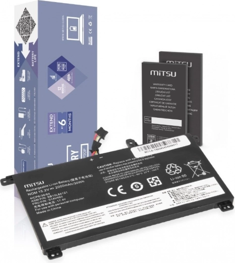 Baterie pro Lenovo ThinkPad T570 a T580 2000mAh