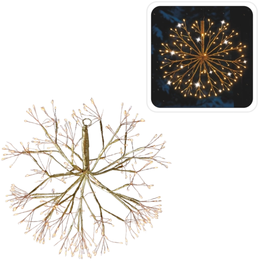 Magický světelný efekt s 288 micro LED