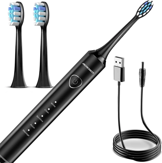 Kompletní sada s USB nabíjením a 2 hlavicemi