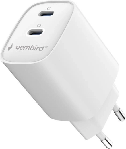 Dva USB‑C porty pro nabíjení dvou zařízení