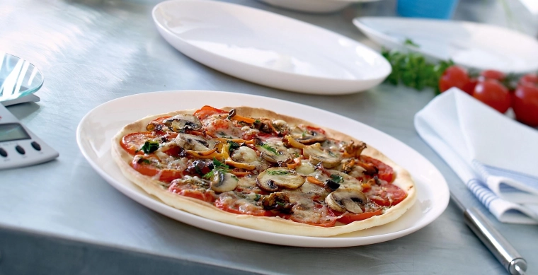 Velký průměr pro pohodlné servírování