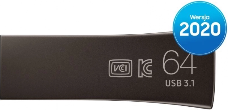 Flash disk Samsung Bar Plus USB 3.1 64 GB titanově šedý