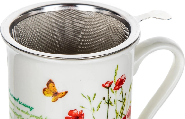 Jemné nerezové sítko pro čistý nálev