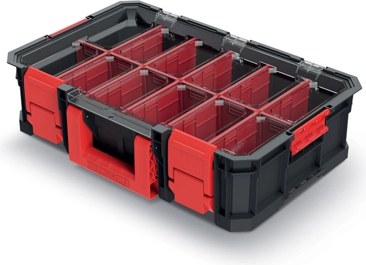 Modulární přepravní box 517 × 331 × 134 mm, černý