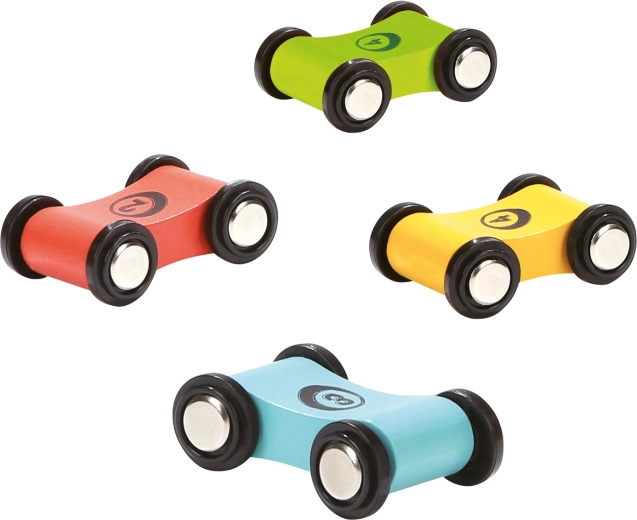 Čtyři odolná autíčka v balení