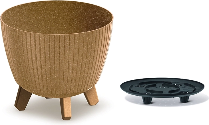 Květináč Lamia Eco Wood 23,2 cm naturo eco