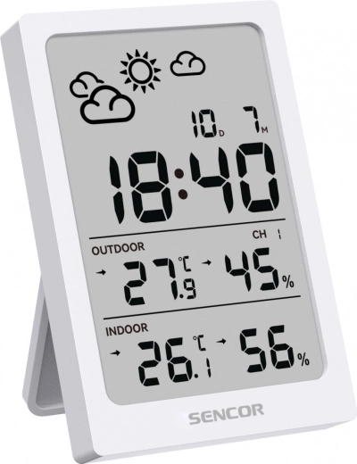 Přehledný velký LCD displej