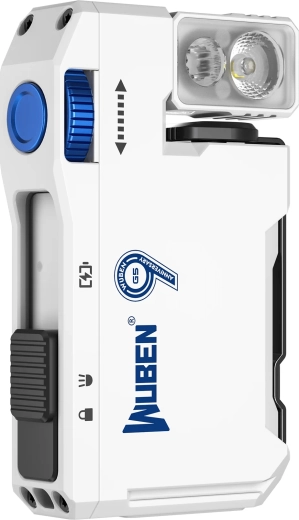 Otočná hlava 180° a třísměrná rukojeť