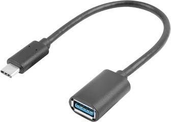 Adaptér USB-C (samec) na USB-A (samice) USB 3.1, 15 cm