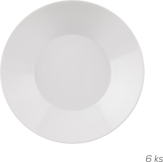 Hluboký talíř Mona linka 22 cm, sada 6 ks