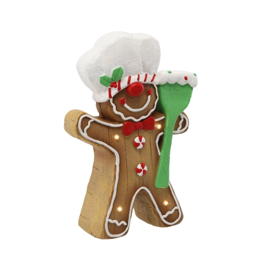 Detailní perníčkové provedení