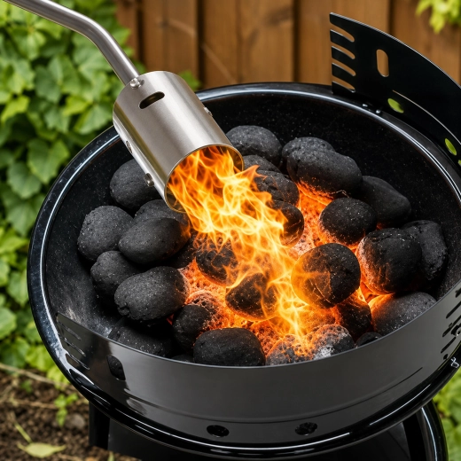 Praktické použití i pro rychlé zapálení grilu