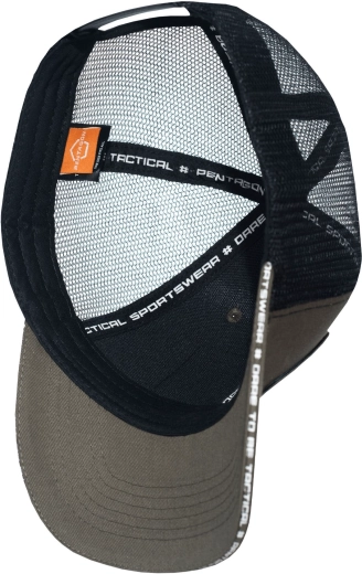 Pentagon Wills trucker čepice z twillu, černá