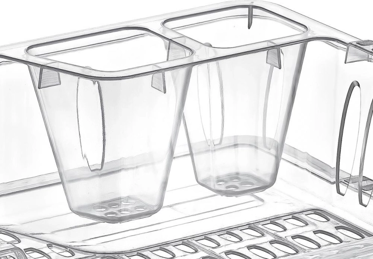 Vyjímatelná miska a rychlé odvodnění