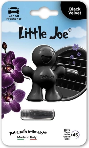 Osvěžovač do auta Supair Drive Little Joe 3D Black Velvet