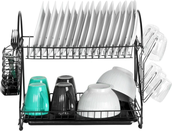 Dvoupatrová kapacita pro rychlé sušení