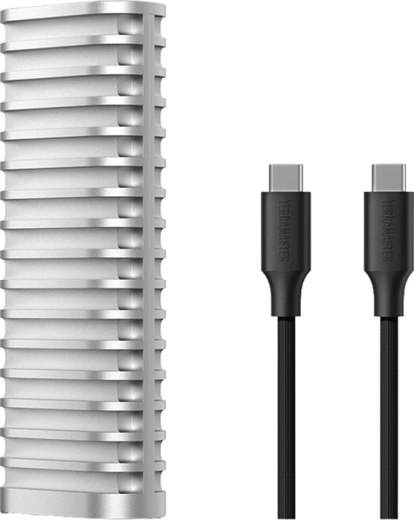 Terramaster D1 SSD Plus externí pouzdro pro M.2 NVMe SSD (USB4, 1 pozice)