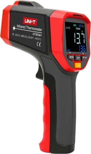 Infračervený teploměr Uni-T UT303A+