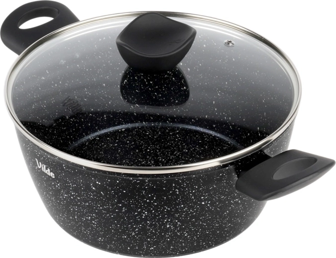 Skleněná poklice s parním ventilem