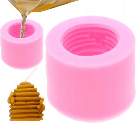 Ukázka odlévání a hotového úlu