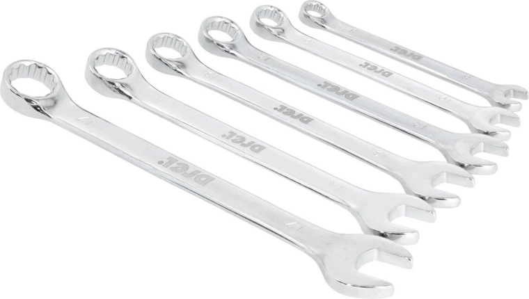 Šest nejčastěji používaných velikostí