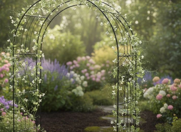 Ideální opora pro růže a další pnoucí rostliny