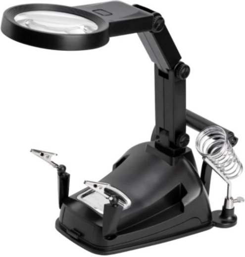 Lupa s 10 LED pro práci na detailech