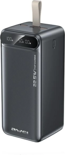 Awei PA-13 powerbanka 22,5 W 50 000 mAh černá