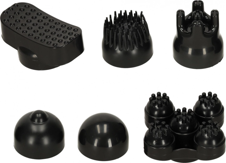 6 vyměnitelných hlavic pro cílenou masáž