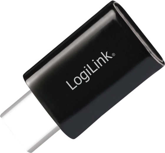 USB‑C Bluetooth adaptér 5.3, dosah 20 m, rychlost 3 Mb/s, černý