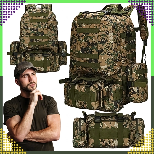 Sada 4v1 s přídavnými kapsami