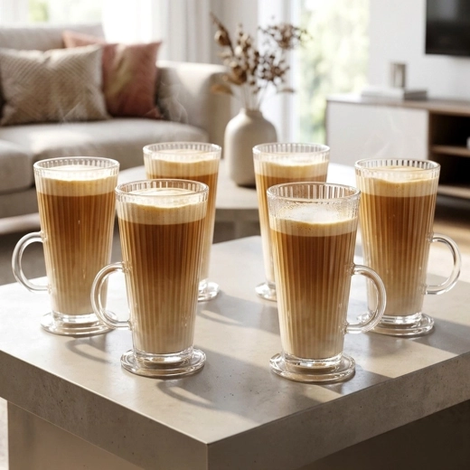 Sada 6 ks s objemem 270 ml – ideální na latte
