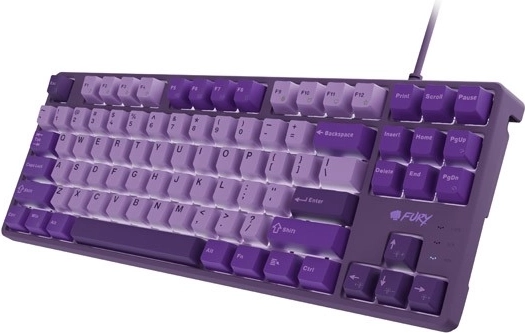 Kompaktní TKL design pro více místa a lepší kontrolu