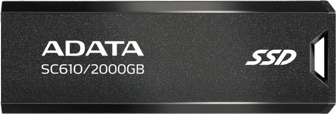 Externí SSD disk ADATA SC610 2000 GB USB 3.2 Gen2 černý