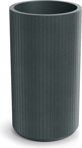Květináč Coro Round High 40 cm grafitový