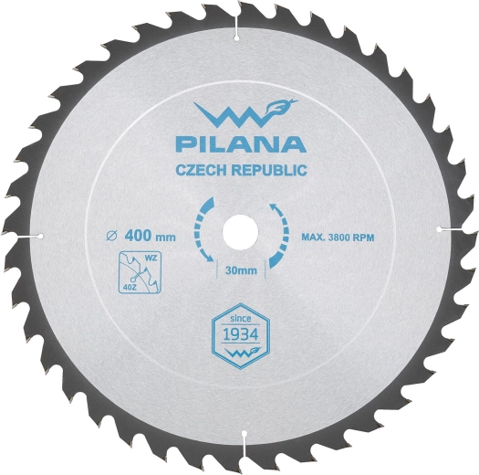 Pilový kotouč PILANA SK 5255 WZ 400 mm, 40 zubů, 30 mm
