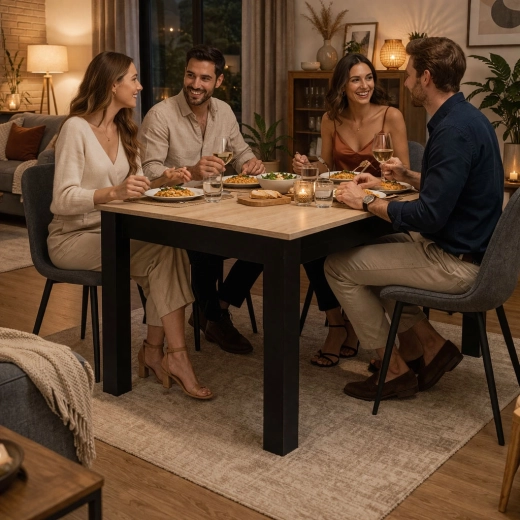 Pohodlný prostor pro 4 osoby