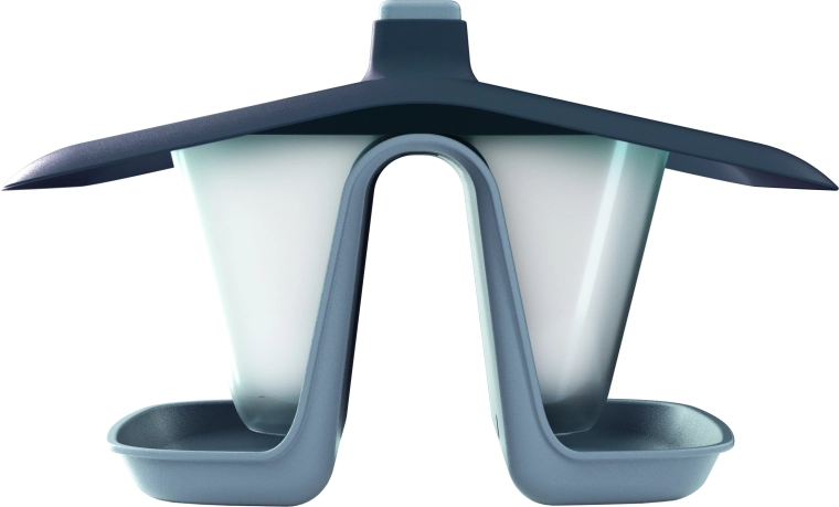 Dvě komory pro více druhů krmiva