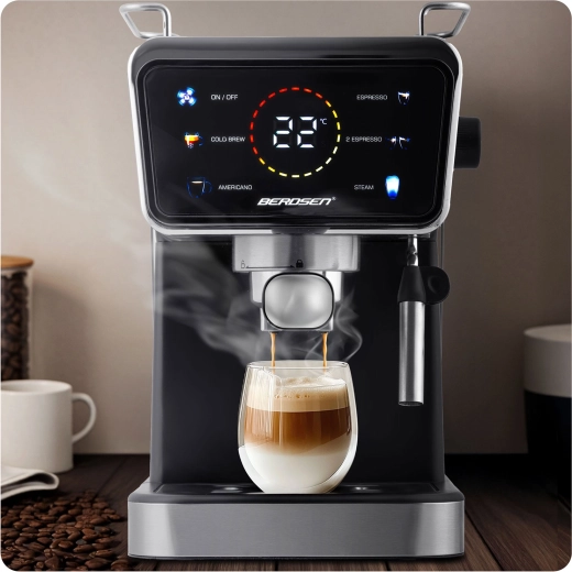 Silná extrakce s tlakem 20 bar