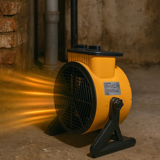 Přenosné a směrovatelné vytápění