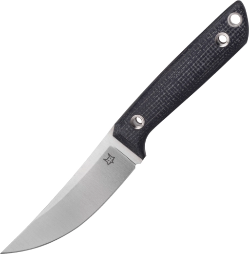 Fox Knives Perser outdoorový nůž 9 cm, černá micarta, kožené pouzdro